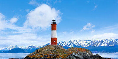 Argentine - Le Phare du Bout du monde (des éclaireurs) à Ushuaïa