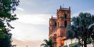 Cathedrale de Barichara en Colombie