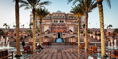 Emirates Palace à Abu Dhabi - Emirats Arabes Unies