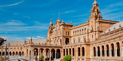 La place d'Espagne à Séville - Espagne
