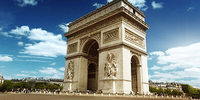 L'Arc de Triomphe à Paris - France
