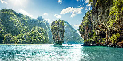 James Bond Island dans la Baie de Phang Nga - Thaïlande