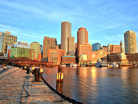 Boston dans le Massachusetts - Etats Unis