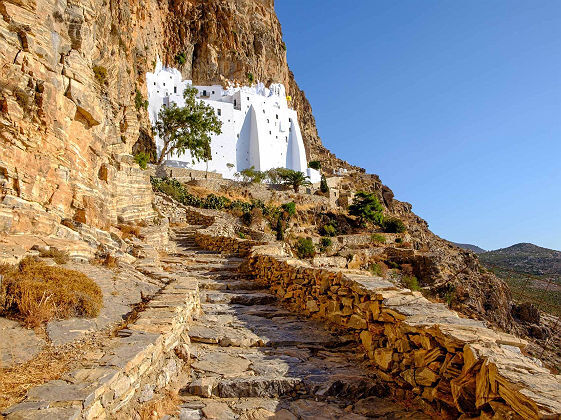 Monastere de Panagia Hozovitissa, Amorgos, Grèce