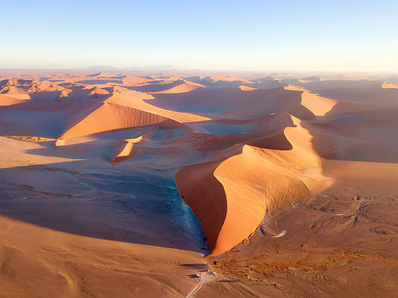 Dunes de sable du désert Namibien - Namibie