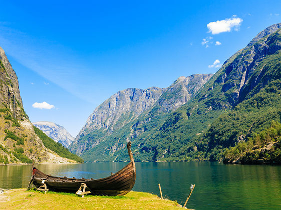 Fjord Sognefjord - Norvège