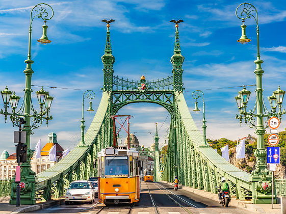 Tram de Budapest - Hongrie