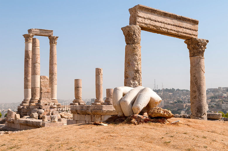Temple d'Hercules à Amman - Jordanie