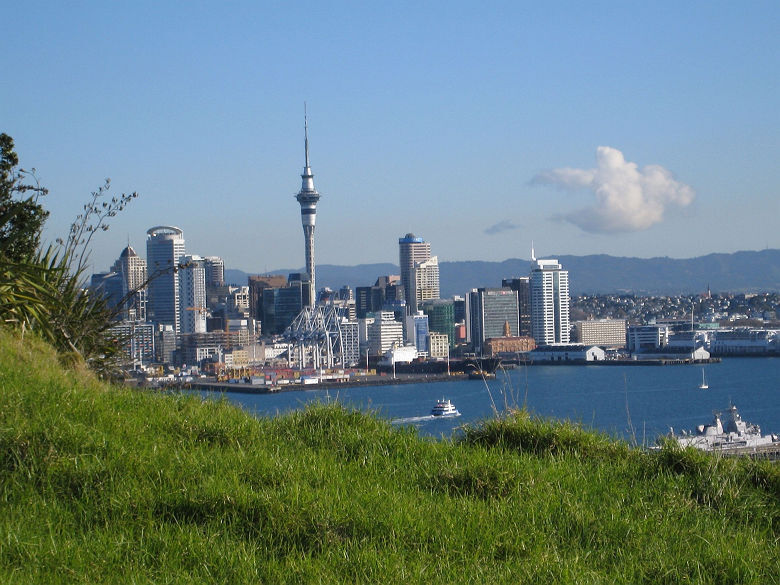 Auckland en Nouvelle Zélande